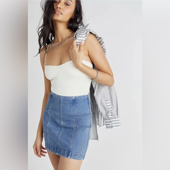 Free People Modern Femme Mini Skirt - Picture 2 of 3